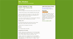 Desktop Screenshot of mrsstratton.blogspot.com