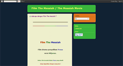 Desktop Screenshot of filmthemessiah.blogspot.com