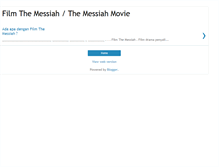 Tablet Screenshot of filmthemessiah.blogspot.com