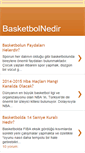 Mobile Screenshot of basketbolnedir.blogspot.com