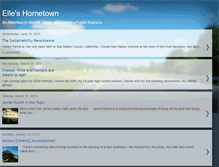 Tablet Screenshot of elleshometown.blogspot.com