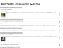 Tablet Screenshot of beautyfusions.blogspot.com