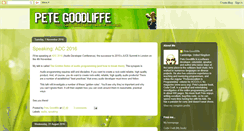 Desktop Screenshot of goodliffe.blogspot.com