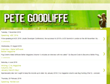 Tablet Screenshot of goodliffe.blogspot.com