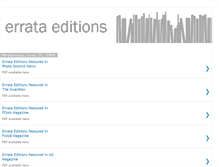 Tablet Screenshot of errataeditions.blogspot.com