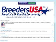 Tablet Screenshot of breedersusa.blogspot.com