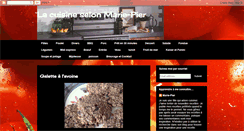 Desktop Screenshot of marie-piercuisine.blogspot.com