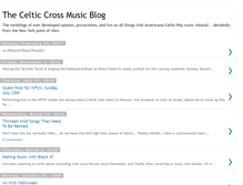 Tablet Screenshot of celticcrossmusic.blogspot.com