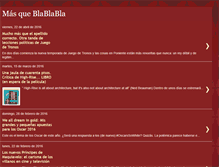 Tablet Screenshot of masqueblablabla.blogspot.com
