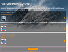 Tablet Screenshot of colindeinternacional.blogspot.com