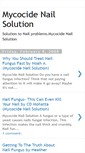 Mobile Screenshot of mycocide-nail-solution.blogspot.com