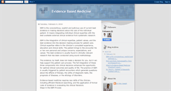 Desktop Screenshot of evidencebasedhealth.blogspot.com