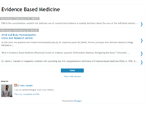 Tablet Screenshot of evidencebasedhealth.blogspot.com