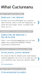 Mobile Screenshot of mihaicuciureanu.blogspot.com