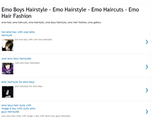 Tablet Screenshot of emo-boys-hairstyle.blogspot.com