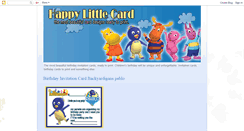 Desktop Screenshot of happylittlecard.blogspot.com