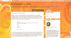 Desktop Screenshot of american-in-delhi.blogspot.com