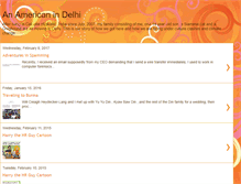 Tablet Screenshot of american-in-delhi.blogspot.com