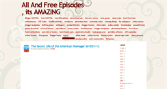 Desktop Screenshot of all-episodes.blogspot.com