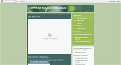 Desktop Screenshot of multiculturalidade.blogspot.com