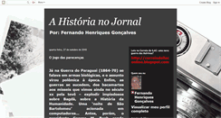 Desktop Screenshot of ahistorianojornal.blogspot.com