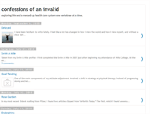 Tablet Screenshot of confessionsofaninvalid.blogspot.com