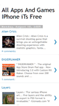 Mobile Screenshot of iphone-games-2009.blogspot.com
