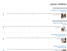 Tablet Screenshot of cancer-children.blogspot.com