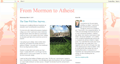 Desktop Screenshot of frommormontoatheist.blogspot.com