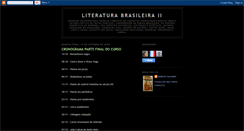 Desktop Screenshot of literaturabrasileiradois.blogspot.com