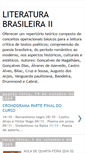 Mobile Screenshot of literaturabrasileiradois.blogspot.com