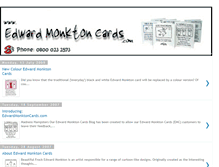 Tablet Screenshot of edwardmonktoncards.blogspot.com