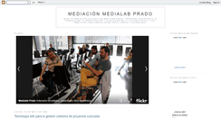 Desktop Screenshot of mediacionmedialabprado.blogspot.com