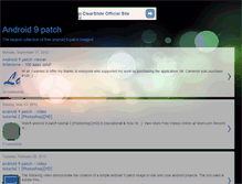 Tablet Screenshot of android9patch.blogspot.com