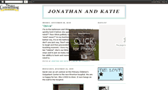 Desktop Screenshot of jonathanandkatieleavitt.blogspot.com