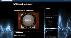 Desktop Screenshot of nfsound-audiocar.blogspot.com