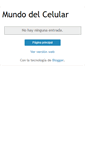 Mobile Screenshot of mundodeloscelulares.blogspot.com