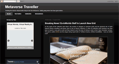 Desktop Screenshot of metaverse-traveller.blogspot.com