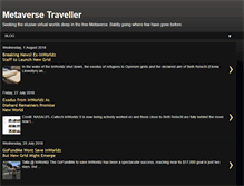 Tablet Screenshot of metaverse-traveller.blogspot.com