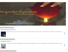 Tablet Screenshot of frogrocket.blogspot.com