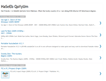 Tablet Screenshot of haseebqayyum.blogspot.com