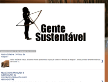 Tablet Screenshot of gentesustentavel.blogspot.com