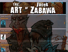 Tablet Screenshot of jacekzabawaart.blogspot.com