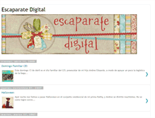 Tablet Screenshot of escaparatedigital.blogspot.com