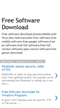 Mobile Screenshot of freesoftwaredownload10.blogspot.com
