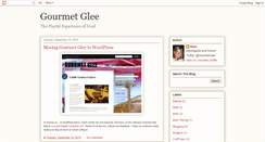 Desktop Screenshot of gourmetglee.blogspot.com