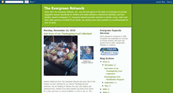 Desktop Screenshot of evergreennetwork.blogspot.com