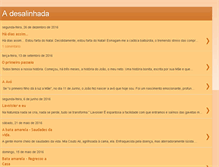 Tablet Screenshot of adesalinhada.blogspot.com