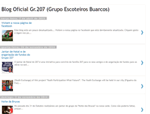 Tablet Screenshot of escoteirosgrupo207.blogspot.com