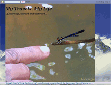 Tablet Screenshot of mytravelsmylife.blogspot.com